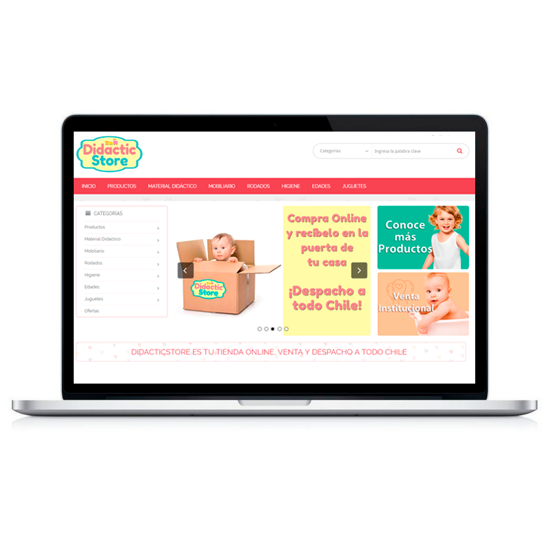 web para ventas